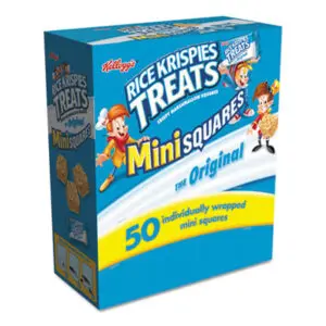 Rice Krispies; Treats; Mini Squares; Marshmallow; Crispy Rice; Breakrooms; Kitchens; Nutrition; Nourishment; Vittles; Snacks