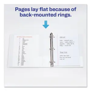AVERY; Durable Slant Easy Insert Ring View Binders; View Binder; Notebooks; Rings; Portfolios; Loose-Leaf; Schools; Education; Classrooms