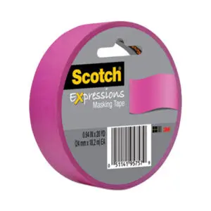Art & Drafting; Art Supplies; Classroom; Tape; Adhesive; Adhesives; Affixers; Arts; Crafts; Schools; Education; Desktop; Mailroom; Expressions; Masking; 3M; Scotch