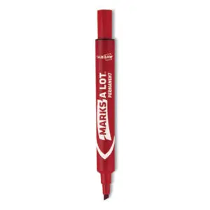 AVERY; Marker; Markers; Marks-A-Lot; Permanent Marker; Red Ink; Writing; Utensil; Arts; Crafts; Education; Schools; Classrooms; Teachers; Students