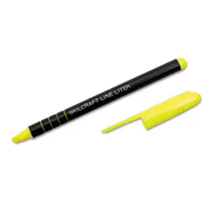 (NSN4512272)NSN 4512272 AbilityOne® SKILCRAFT® Line Liter Highlighter (12 Per DZ)