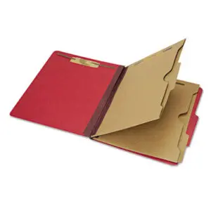 (NSN6006972)NSN 6006972 AbilityOne® SKILCRAFT® Pocket-Style Classification Folder (10 Per BX)