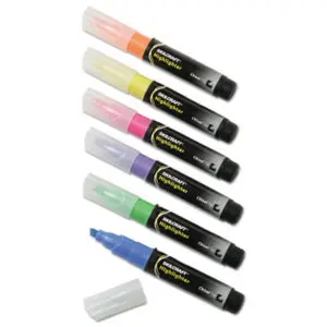 (NSN3837943)NSN 3837943 AbilityOne® SKILCRAFT® Large Fluorescent Highlighter (6 Per ST)
