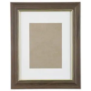 (NSN0528698)NSN 0528698 AbilityOne® SKILCRAFT® Walnut Vinyl Frames (12 Per CT)