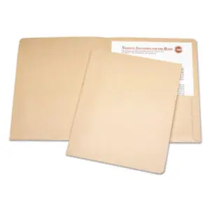 (NSN5842492)NSN 5842492 AbilityOne® SKILCRAFT® Double Pocket Portfolio (25 Per BX)