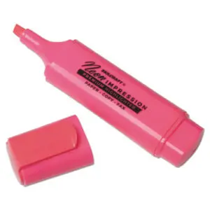(NSN3519146)NSN 3519146 AbilityOne® SKILCRAFT® Flat Fluorescent Highlighter (12 Per DZ)