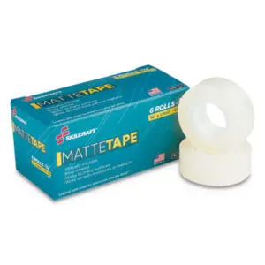 (NSN5806226)NSN 5806226 AbilityOne® SKILCRAFT® Office Tape Matte Finish (6 Per PK)