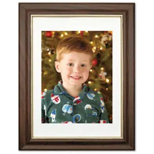 (NSN9031843)NSN 9031843 AbilityOne® SKILCRAFT® Style B-Walnut Vinyl Wrapped Frames (12 Per BX)