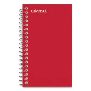 5 x 3; Book; Memo Book; Memo Size; Narrow Rule; Notebook; Notebooks; Spiral; Spiral Notebook; UNIVERSAL; Wirebound Notebook; Tablets; Booklets; Schools; Education; Classrooms; Students; SPR69530; BSN10971