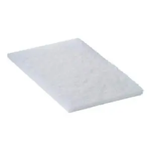 White; Scouring Pad
