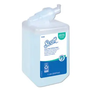KLEENEX Luxury Foam Hair; Body Wash; Hygiene; Sanitary; Personal-Care; Cleaning; Washing; Restrooms; Kitchens; Items