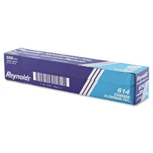 Reynolds Wrap®; REYNOLDS FOOD PACKAGING; Food Wrap; Food Wrap-Aluminum Foil; Breakrooms; Kitchens; Restaurants; Storage; Cling Wrap; Clingwrap