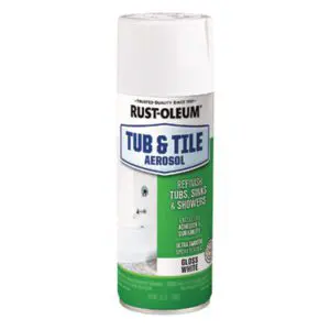 Specialty Tub & Tile Spray; Gloss White Spray Paint; Specialty Spray Paint