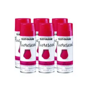 Fluorescent Paint Spray Cans; Rust-Oleum Fluorescent Spray Paint; Fluorescent Spray Paint; Fluorescent Green Spray Paint; UV Spray Paint