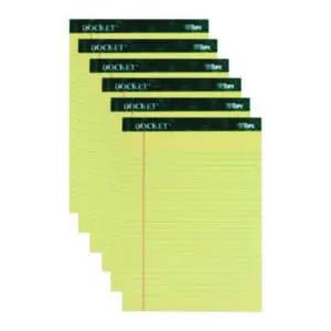 Docket-Tablet; Writing-Pads; Ruled-Pads; Perforated-Pads; Letr-Trim; Notepads; Tablets; Booklets; Schools; Education; Classrooms; Students