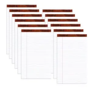 8 1/2 x 14; White; Legal; Legal Pad; Legal Size; Note; Note Pads; Notebook; Pad; Pads; Perforated; Ruled; Ruled Pad; TOPS; Writing; Writing Pad; Writing Tablet; Tablets; Booklets; Schools; Education; Classrooms; Students