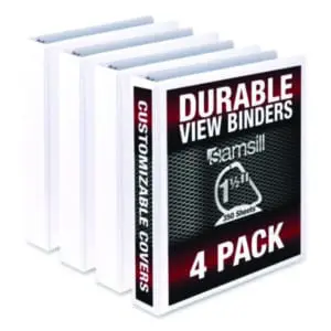 Durable D-Ring; Notebooks; Rings; Portfolios; Loose-Leaf; Schools; Education; Classrooms