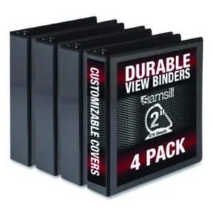 Durable D-Ring; Notebooks; Rings; Portfolios; Loose-Leaf; Schools; Education; Classrooms