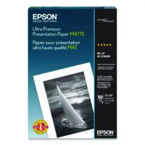 13 x 19;Film; Inkjet; Inkjet Paper; Inkjet Printer; Inkjet Printer Supplies; Inkjet Supplies/Cartridges; Matte; Paper; Photo; Photo Paper; Printer Supplies/Accessories; White; Consumables; Snapshots; Pictures; Photography; Arts; Sheets; Epson