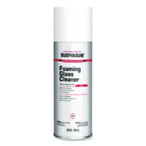 Foaming Glass Cleaner; Glass Cleaner; Pro Glass Cleaner; Streak-Free Glass Cleaner; Krud Kutter Glass Cleaner; Rust Oleum Glass Cleaner