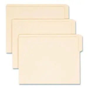 1/3 Cut Tab; 9" Front; Double-Ply; End Tab; End Tab File Folders; End Tab Folder; File Folders; Folders; Letter Size; Manila; Open Shelf; Recycled Product; Shelf Filing; SMEAD; Top Position; Manilla; Sleeves; Sheaths; Shells; Ordering; Storage; Files