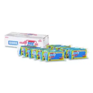 Hand-Washing; Sanitation; Cleaning; Janitorial; Jan/San; Restrooms; Kitchens; Bathrooms; Washrooms; Heavy-Duty; Scouring Pads; S.O.S; All-Surface; Scrubbing