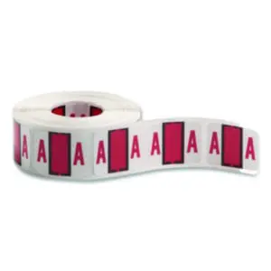 A-Z; Alphabetical; Alphabetical Filing System; Bar Style; Color-Coded; End Tab File Folder; End Tab Filing Supplies; End Tab Label; File Folder Label; File Folder Labels; Filing Supplies; Filing System; Folder; Indexing; Label; Labels; Open Shelf; Open Shelf Filing Supplies; Shelf Filing; Shelf/Shelves; Tab Products Compatible; Identifications; Classifications; Stickers; Shipping; Receiving; Mailrooms; Smead