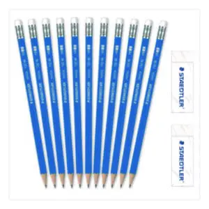 Woodcase Pencil; Pre-Sharpened; Erasers
