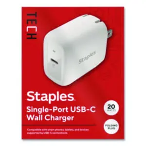 Staples TECH; Wall Charger; Charging