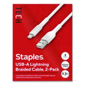 Staples TECH; Charging Cable; Sync Cable