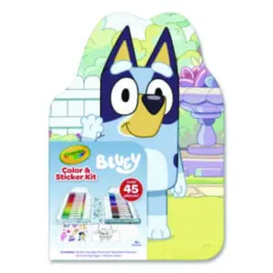 Coloring Kits; Marker Kits; Sticker Kits; Bluey