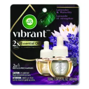 Air Wick; Vibrant; Scented Oil Warmer; Refills