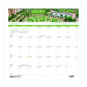 Monthly Calendars; Wall Calendars; Earthscapes