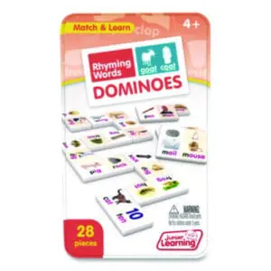 Rhyming Words Dominoes; Classroom; Learning Games