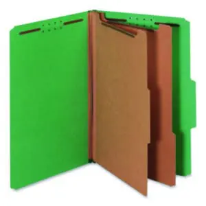 Classification Folder; Fastener Folders