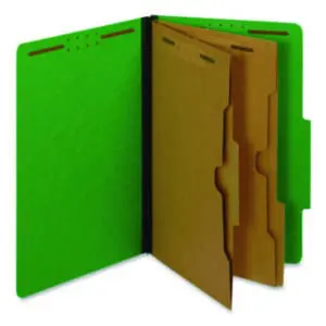 Classification Folders; Fastener Folders