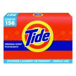 Detergent; Vending; Laundry; Laundry Detergent; PROCTER and GAMBLE; Tide; Tide Laundry Detergent; Maintenance; Facilities; Upkeep; Restroom; Kitchen; Cleansers; HE Compatible