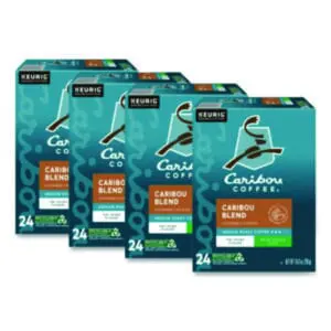 K-Cup; K-Cups; Kcup; Kcups; Beverage; Beverages; Caribou Coffee Caribou Blend Decaf Coffee Keurig Brewing System; Drinks; Breakrooms; Vending; Hospitality; Lounges