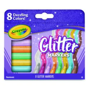 Glitter; Art; Markers; Crayola; Vibrant