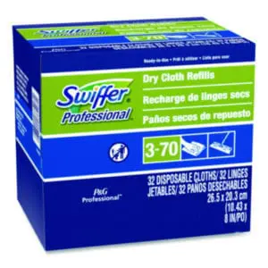 Disposable; Dry Cloth; Swiffer; White; Sponges; Swabs; Cloths; Towelettes; Drying Materials; Jan/San; Janitorial; Maintenance; Cleaning; PAG33407