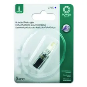 Cord; Cord Manager; Cords; Detangler; Phone; Phone Cord Detangler; Telephone; Telephone Accessories; Telephone Cord; Black; Computers; Peripherals; Tools; Workstations; Safety