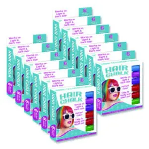 Hair Chalk; Hair Color; Crazy Hair; Wild Hair; Hair Product; Cosmetic; Party; Classrooms; Washable; Temporary; Safe; Non-toxic; Mess-Free