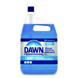 Dawn; Dawn Professional; Commercial Strength; Commercial Dish Soap; Professional Dish Soap; Commercial Dishwashing Liquid; Commercial Grade; Commercial Grade Dishwashing Liquid; Pots and Pans; Cleaning Pots Pans; Restaurant Dishwashing Detergent; Restaurant Supplies; Heavy Duty; Manual Pot and Pan Detergent; Food Truck Dish Soap; Food Truck Soap; All-Purpose Cleaner