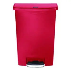 Rubbermaid Commercial; Slim Jim; Front Step Style; Step-On; Dumpster; Dustbin; Garbage; Junk; Kitchen Bin; Litter; Trash