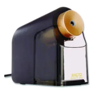 Beige; BOSTON; Commercial Pencil Sharpener; Electric; Electric Pencil Sharpener; Heaviest-Duty; Heavy-Duty; Pencil; Pencil Sharpener; Pencils; Sharpener; Sharpeners; Tabletop; X-ACTO; Honers; Parers; Shavers; Writing; Woodcase; Instruments; Schools; Education; Teachers; Students