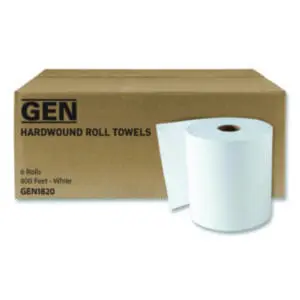 Hardwound Roll Towels; Sponges; Swabs; Cloths; Towelettes; Drying Materials; Jan/San; Janitorial; Maintenance; Cleaning