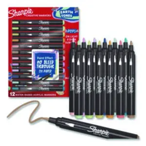 Acrylic Paint Marker; Writing; Art; Expression; Creative Marker; Paint; Earth Tones
