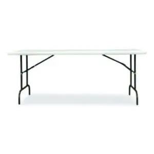 (NSN7243926)NSN 7243926 AbilityOne® SKILCRAFT® Rectangular Folding Table (1 Per EA)