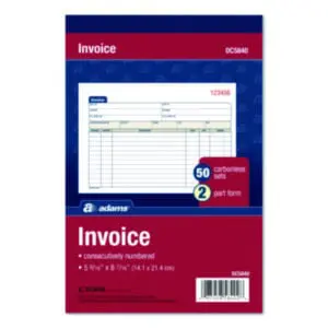 Invoices; Receipts; Work Orders