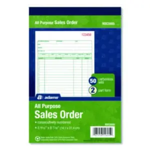 Guest Checks; Receipt Pads; Sales Receipts; Service Receipts